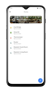 Screenshot of Home App | For Philips Hue, Arduino & more