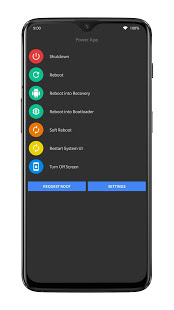 Screenshot of Power App | Simple Power Menu [Root only]