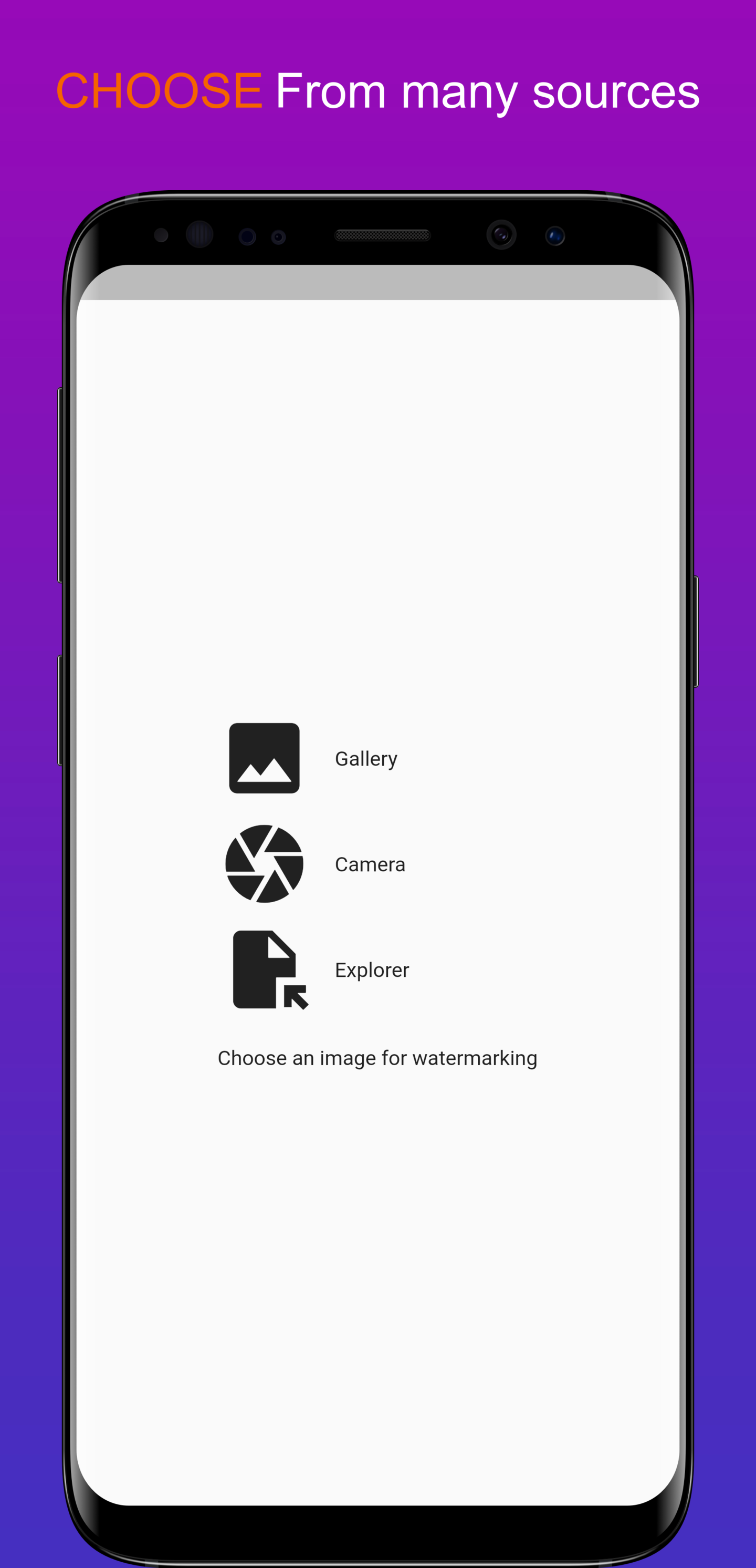 Screenshot of Watermarking