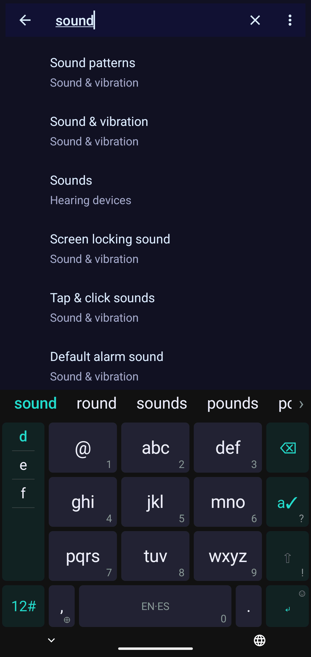 Screenshot of Modern T9