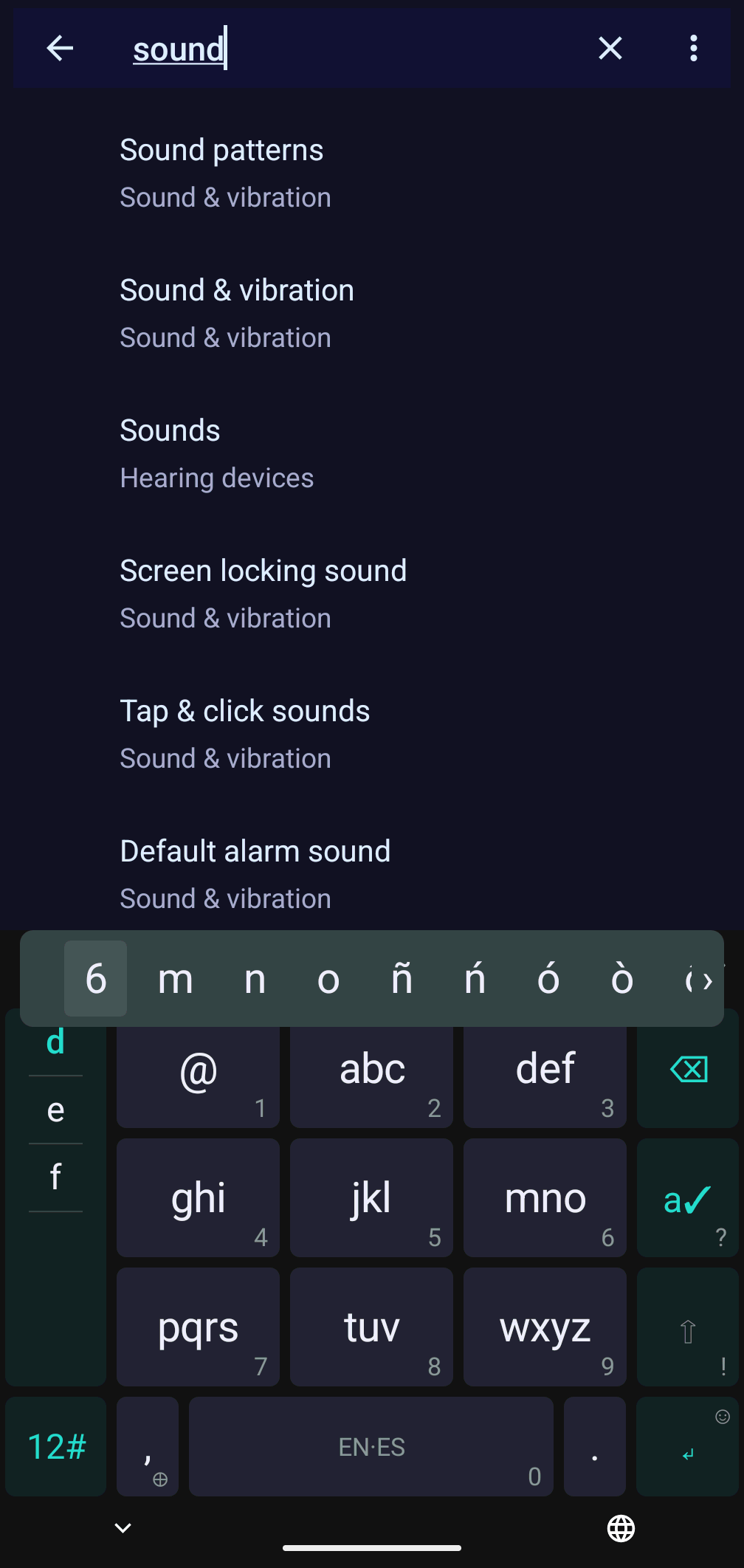 Screenshot of Modern T9