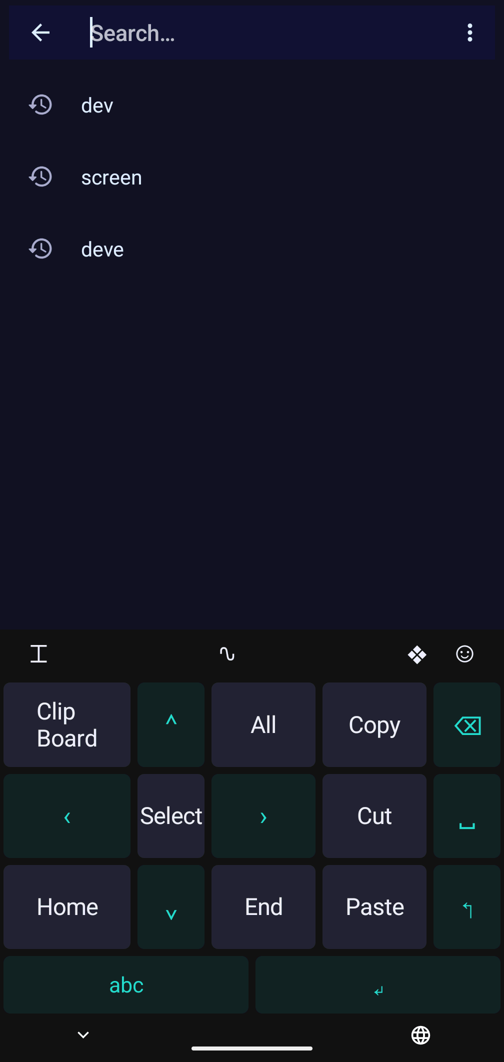 Screenshot of Modern T9