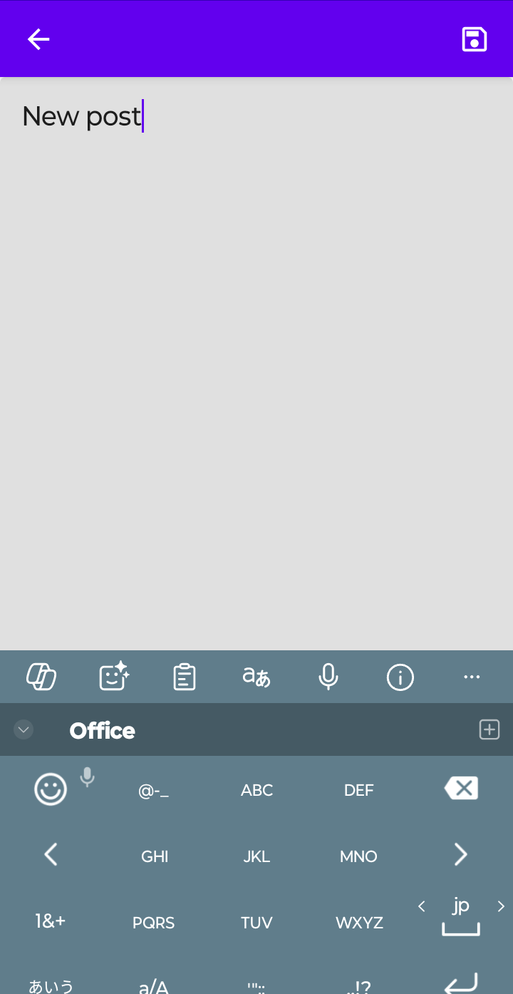 Screenshot of TextTL