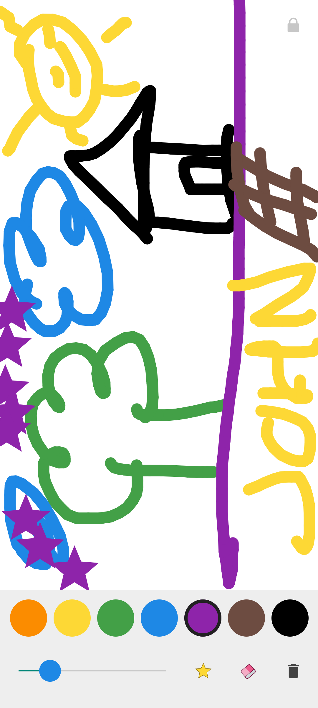 Screenshot of Little Painter