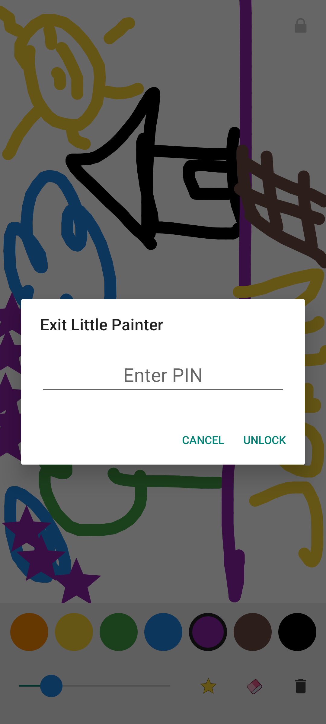 Screenshot of Little Painter