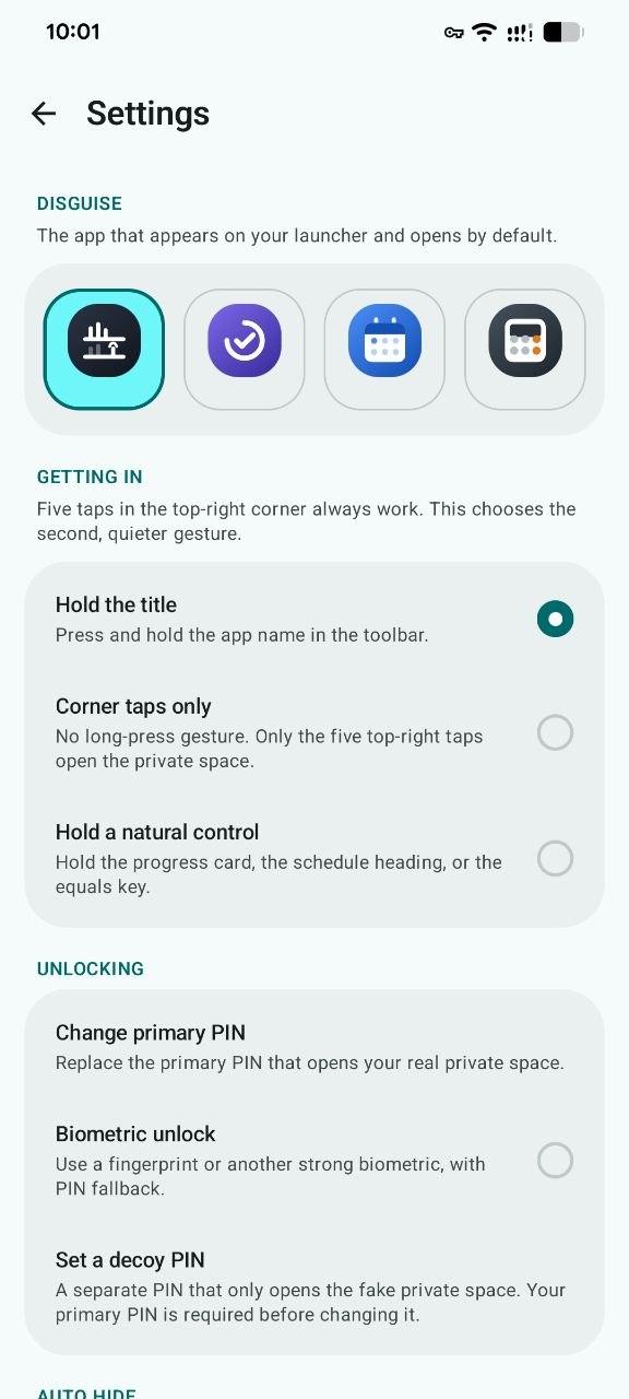 Screenshot of Shelf