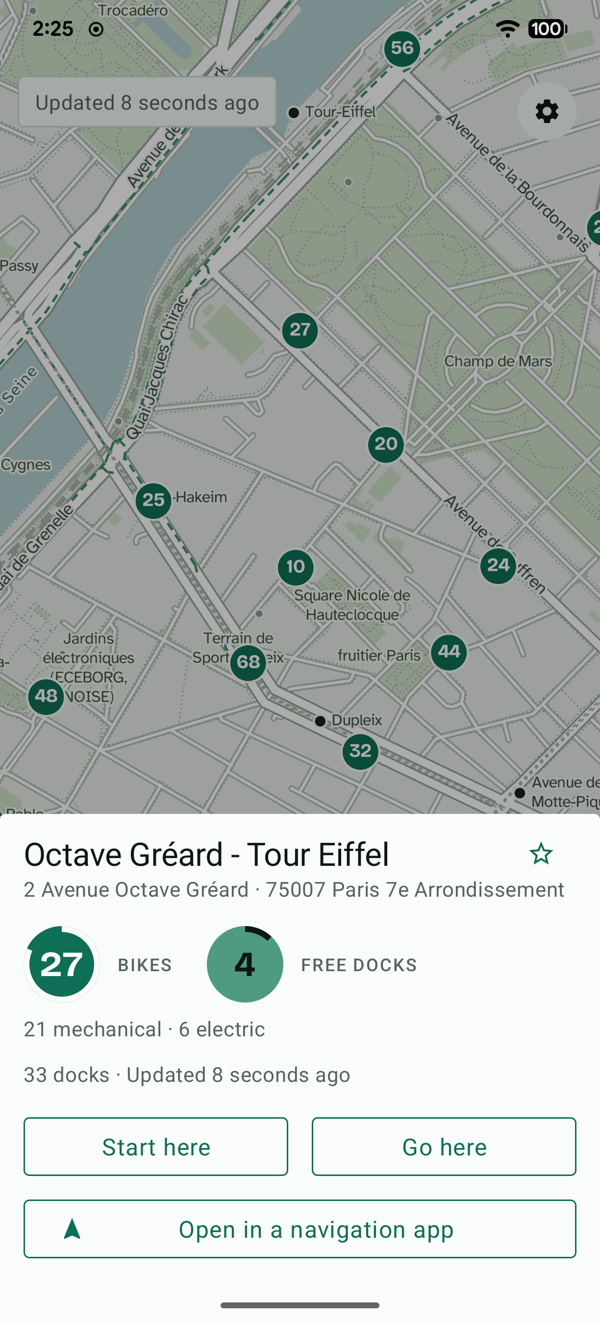 Screenshot of Roue Libre