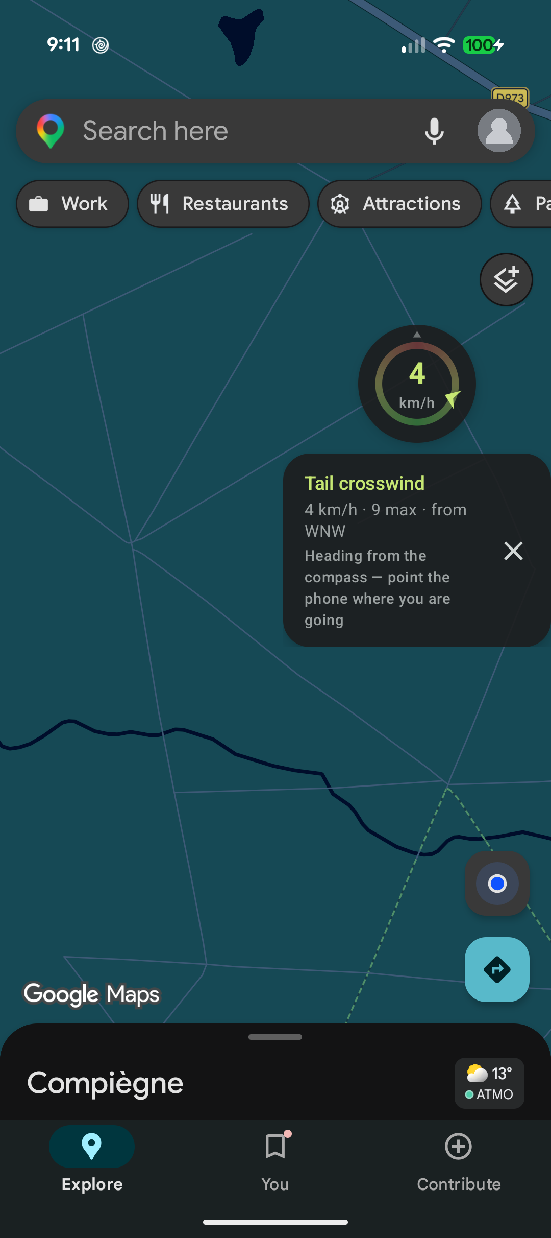 Screenshot of Wind Bubble