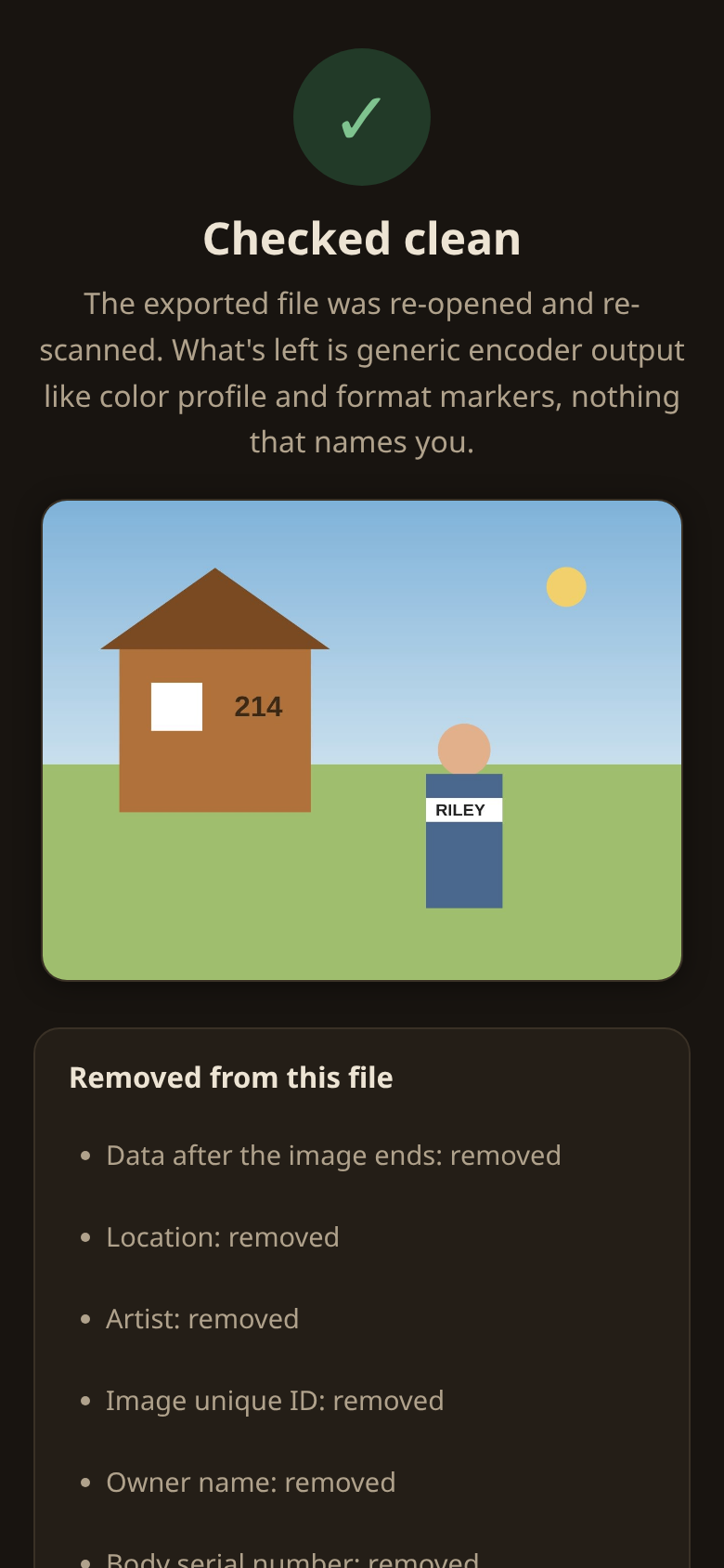 Screenshot of Sepia