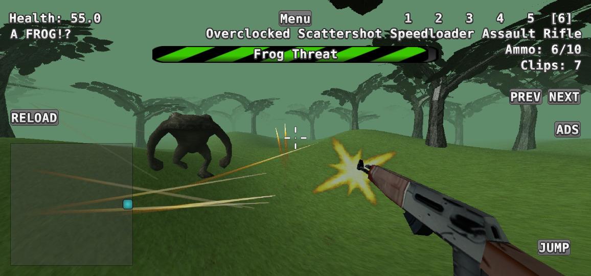 Screenshot of Frogue