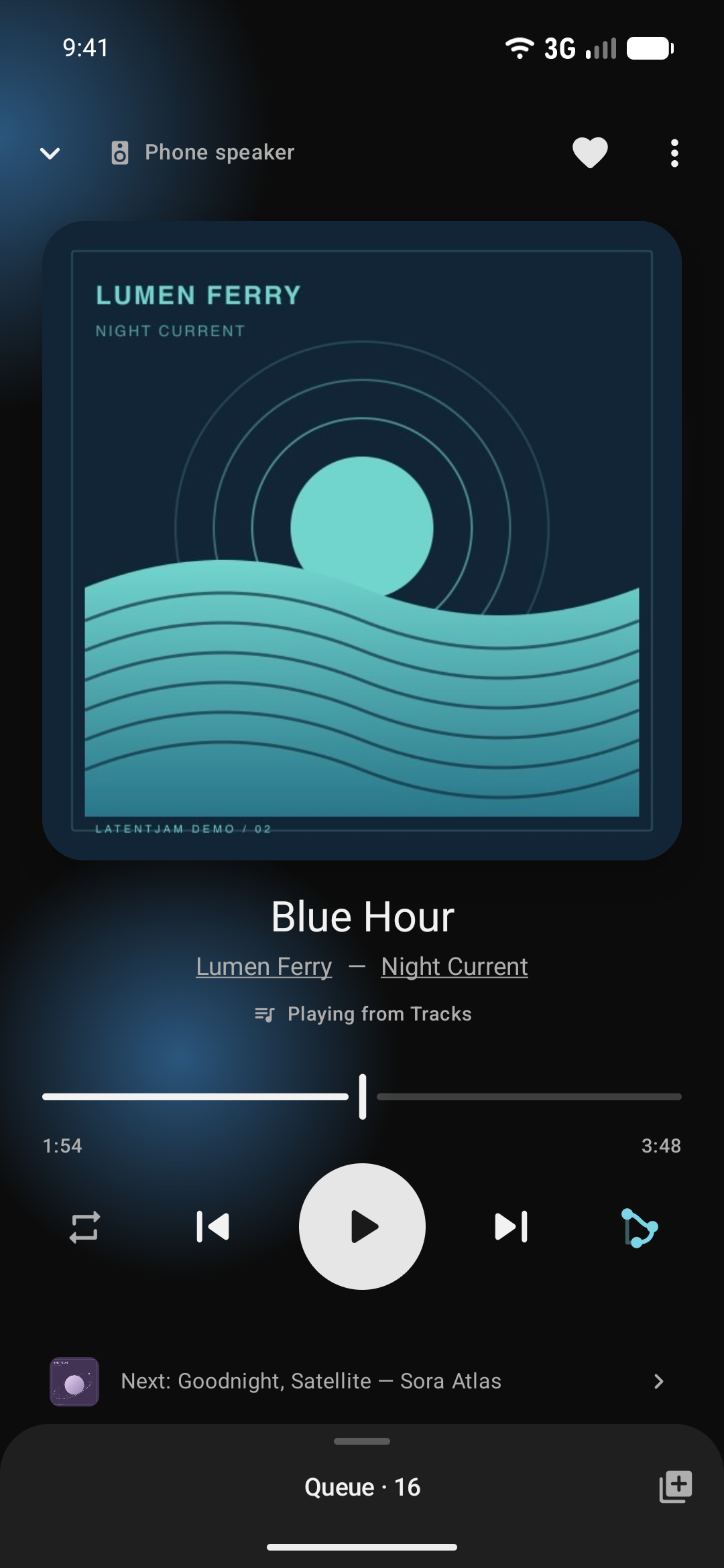 Screenshot of LatentJam