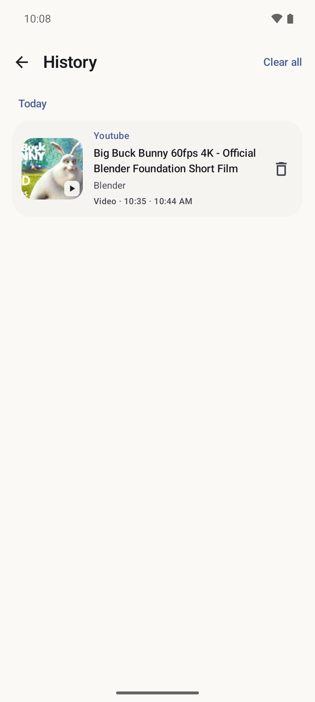 Screenshot of Unfurlit