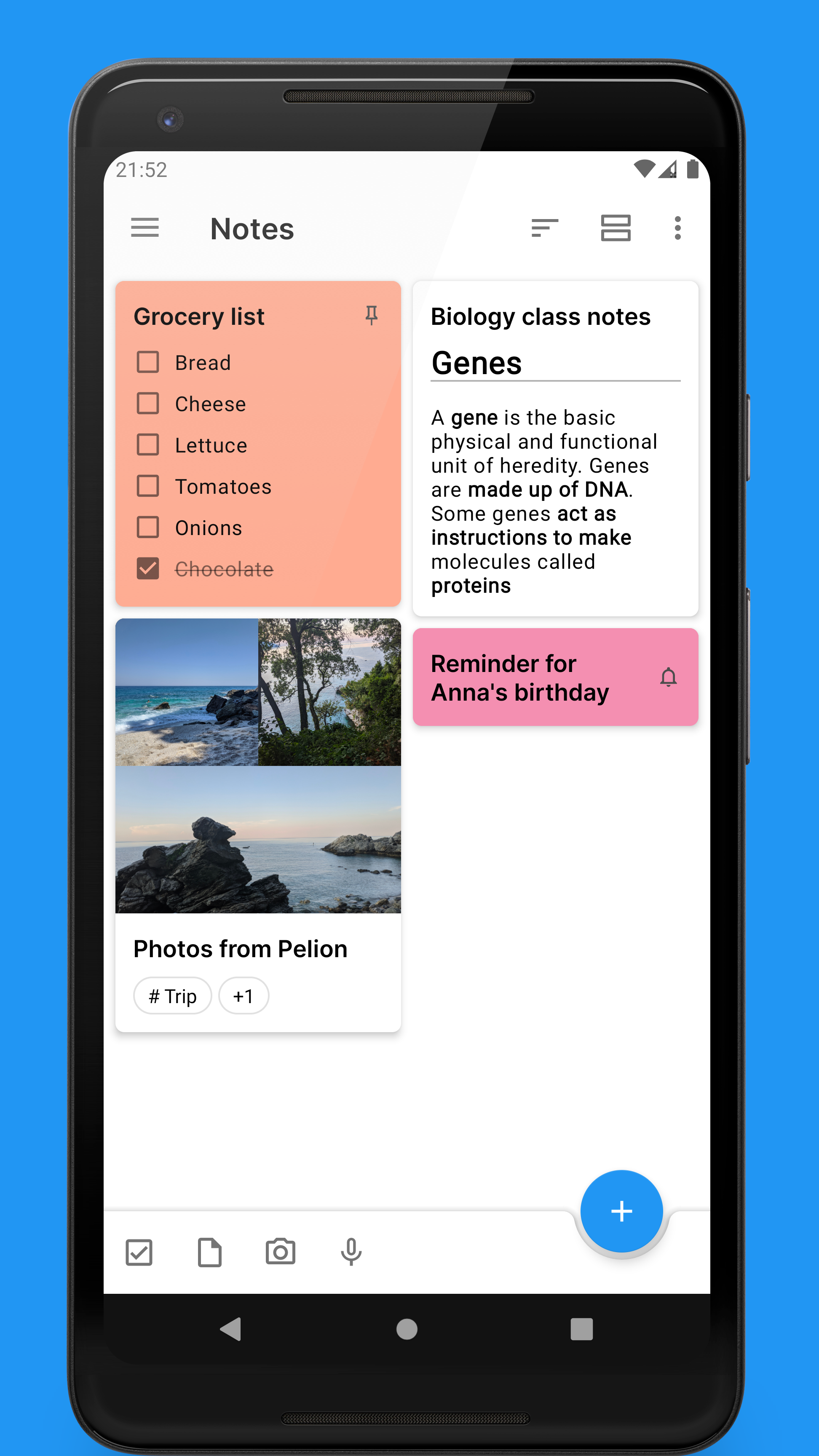 Screenshot of Quillpad