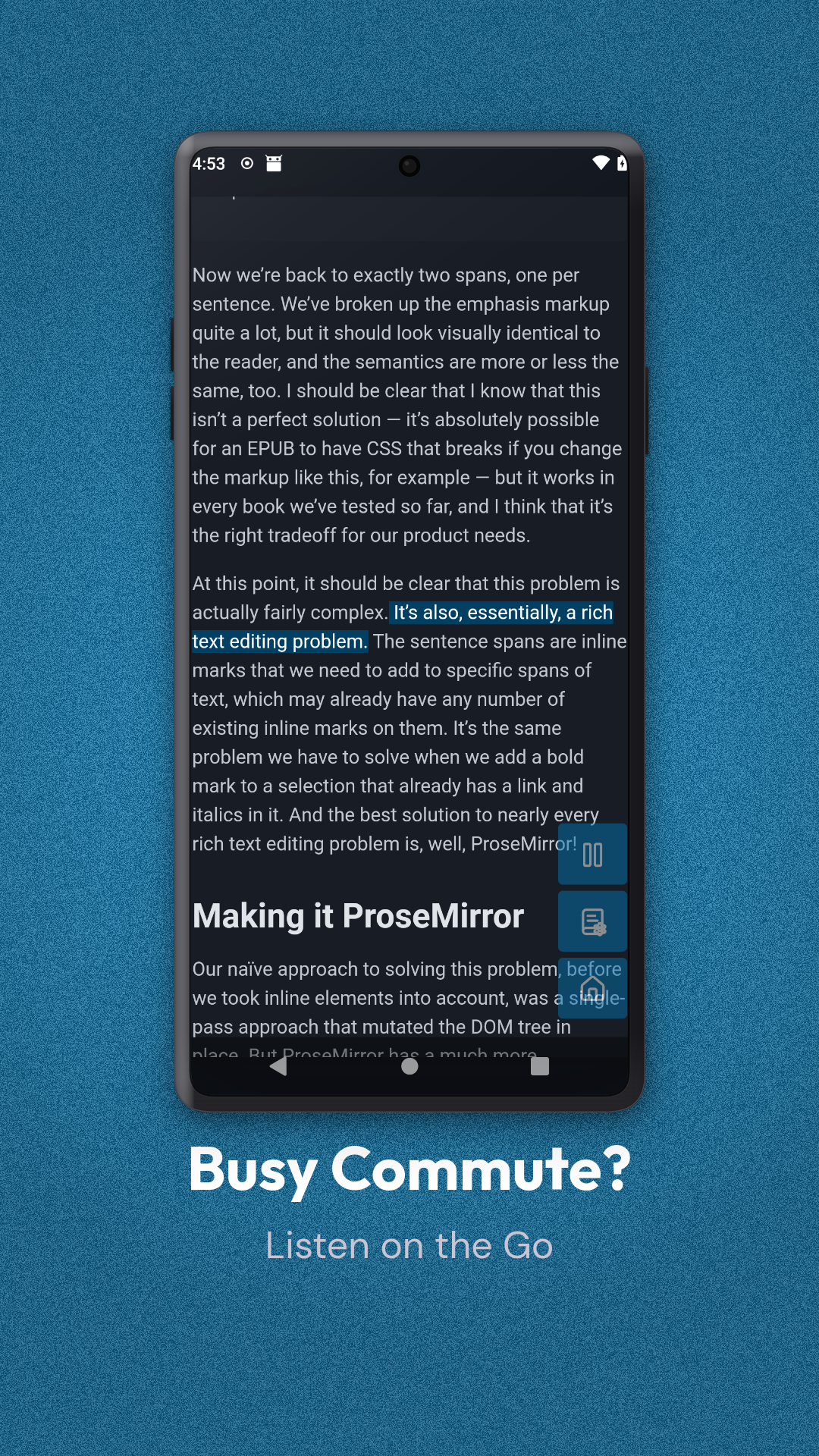 Screenshot of Read Later