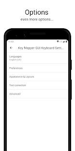 Screenshot of Key Mapper GUI Keyboard