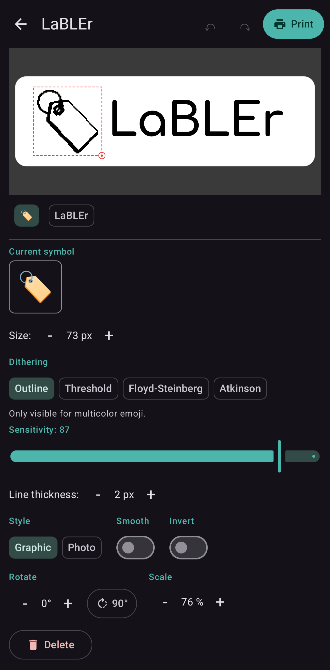 Screenshot of LaBLEr