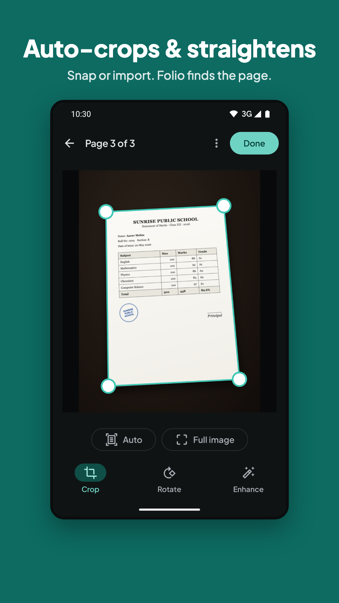 Screenshot of Folio: Doc Maker