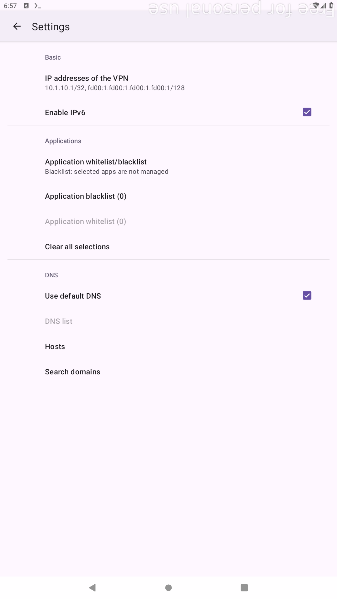 Screenshot of SunProxy