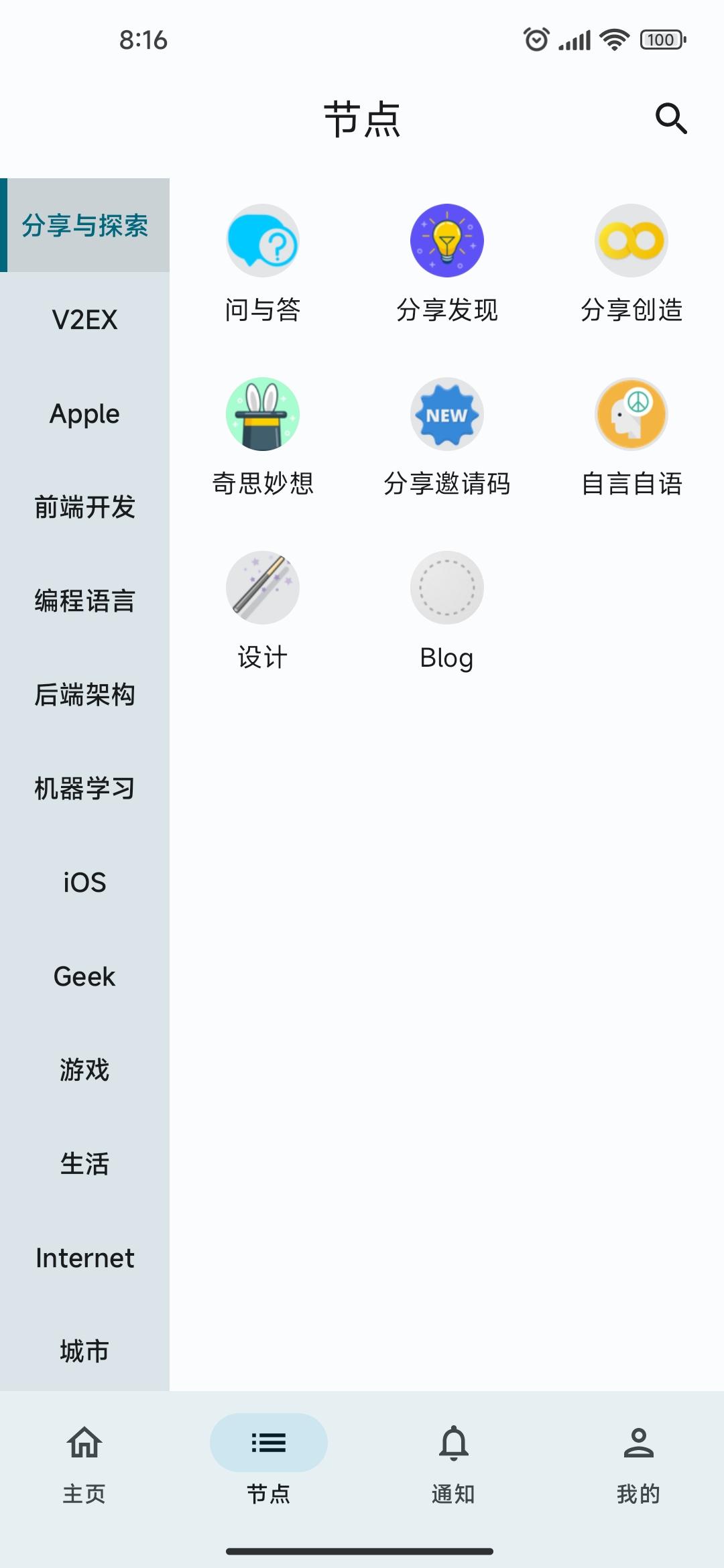 Screenshot of V2compose