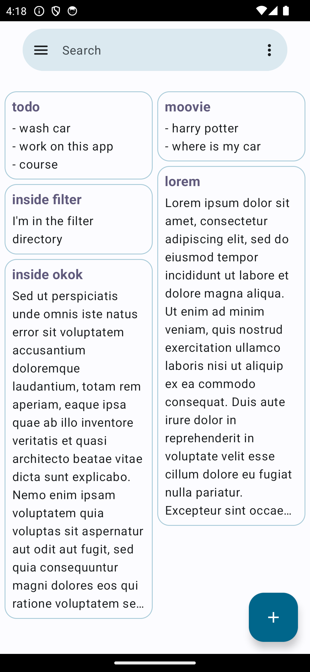Screenshot of GitNote