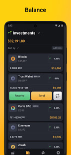 Screenshot of Unstoppable Wallet