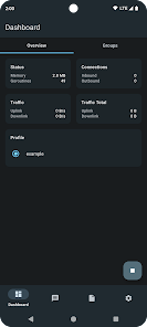 Screenshot of sing-box
