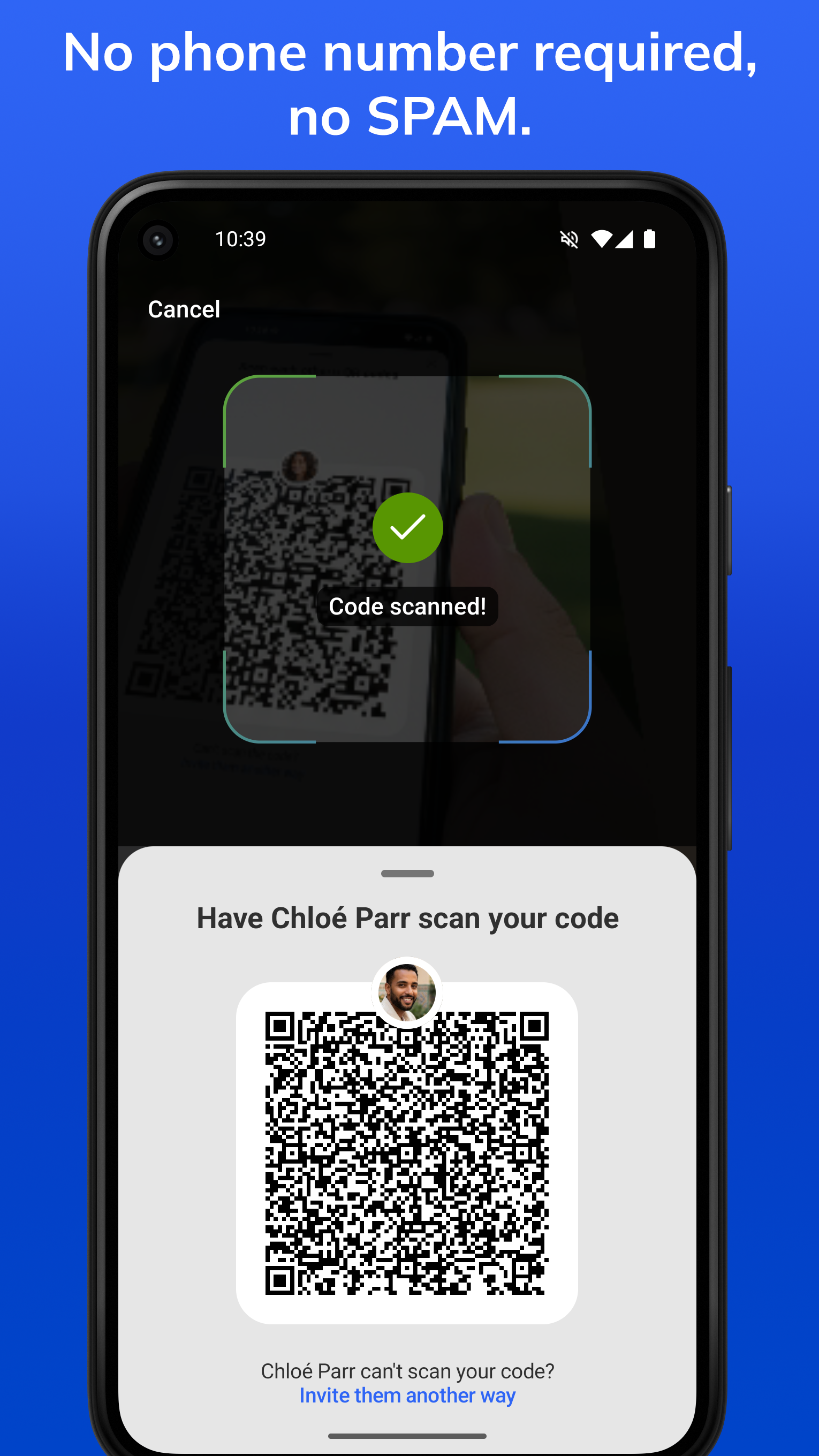 Screenshot of Olvid