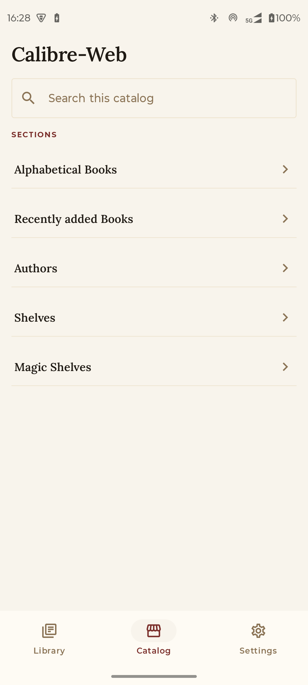 Screenshot of Quire