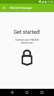 Screenshot of Trezor Manager