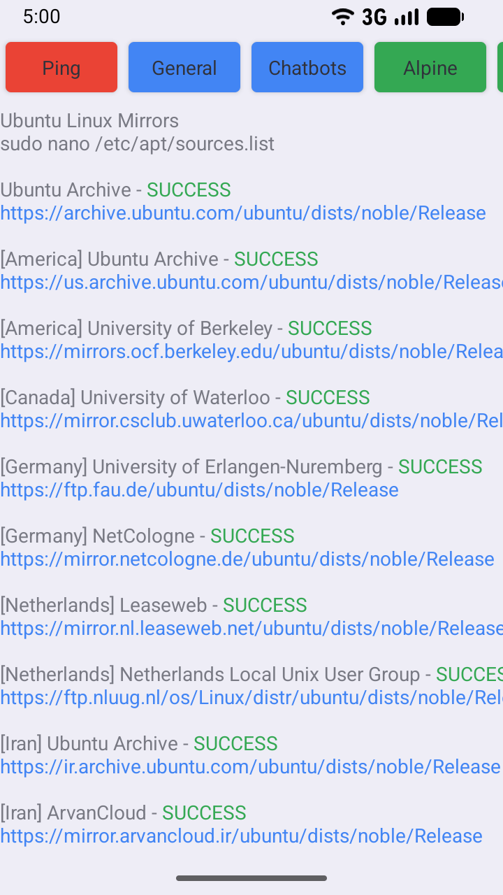 Screenshot of NodeLook
