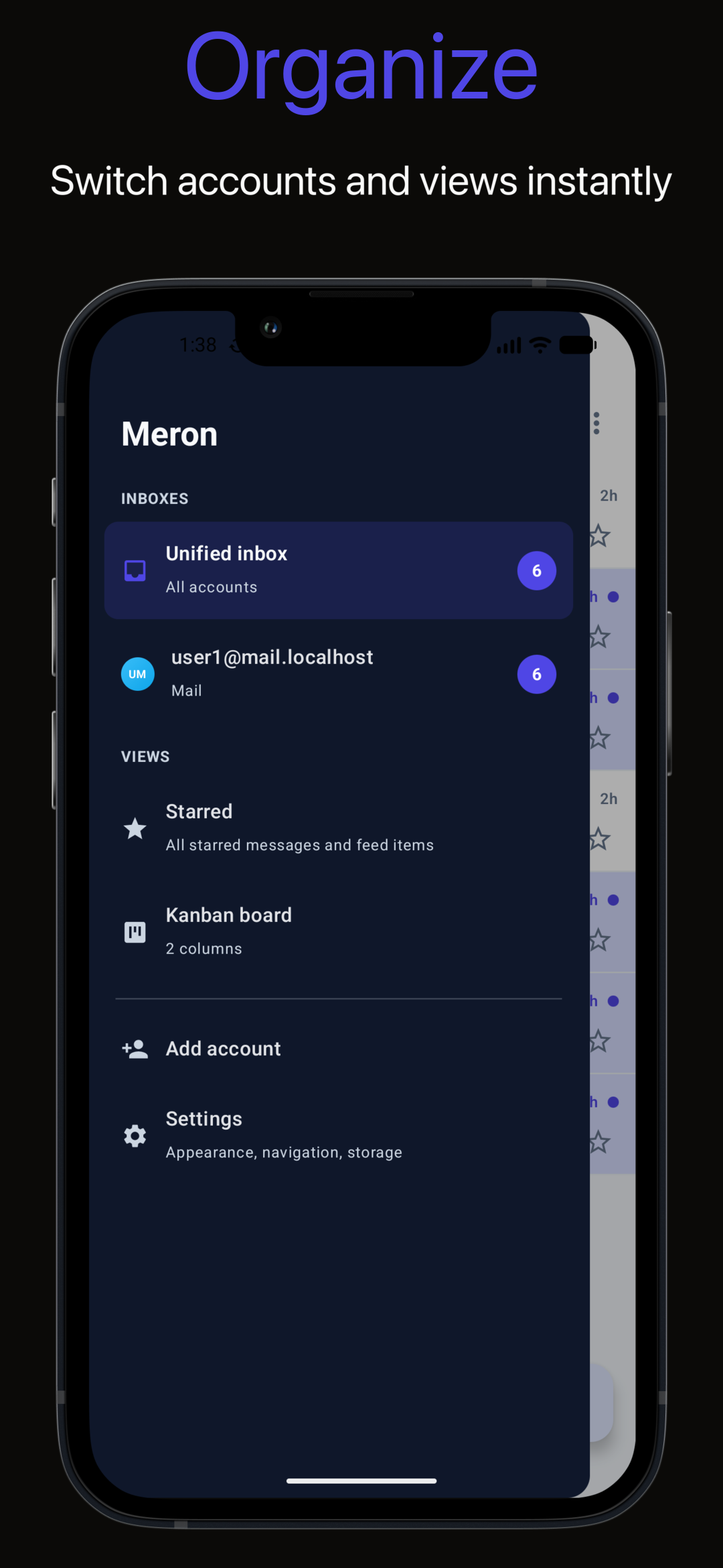 Screenshot of Meron