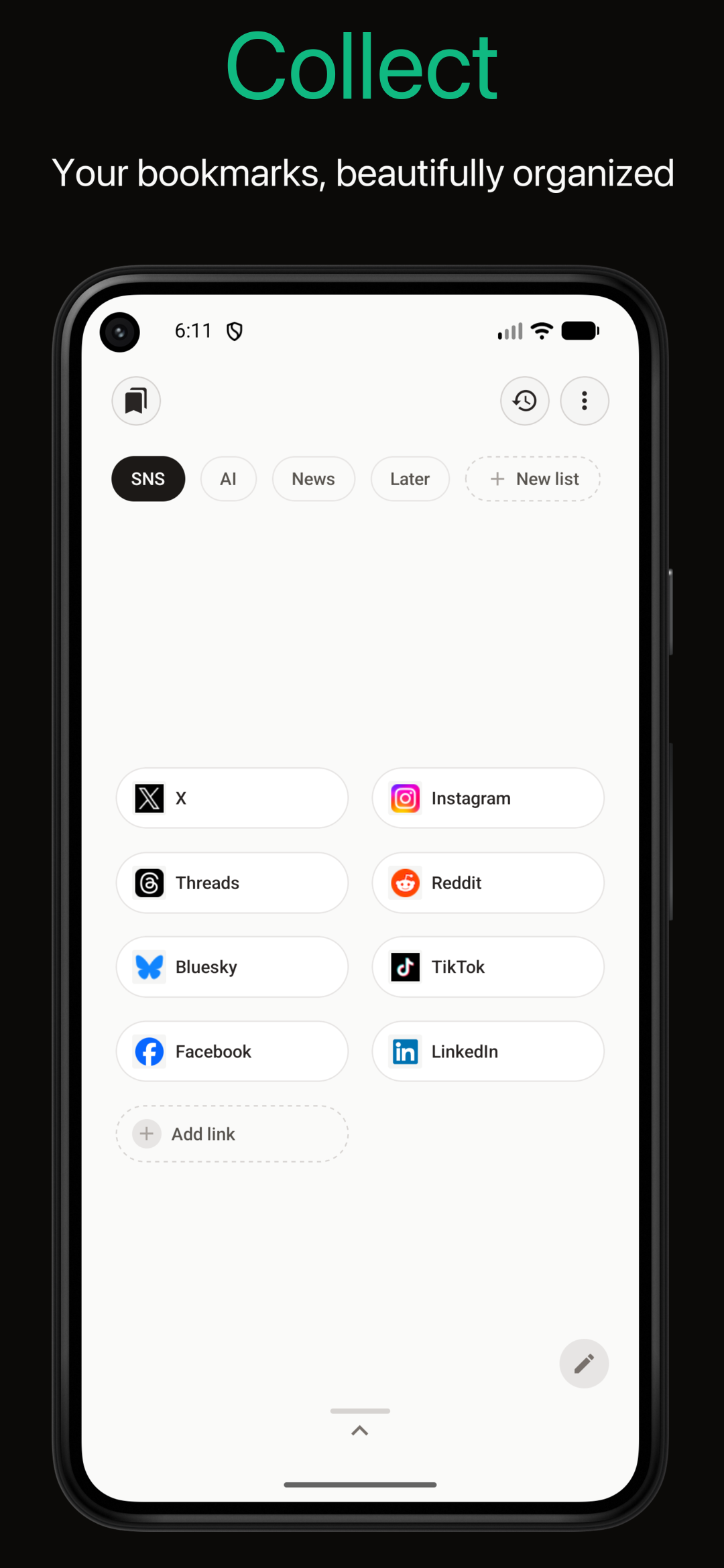Screenshot of Nori