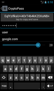 Screenshot of CryptoPass