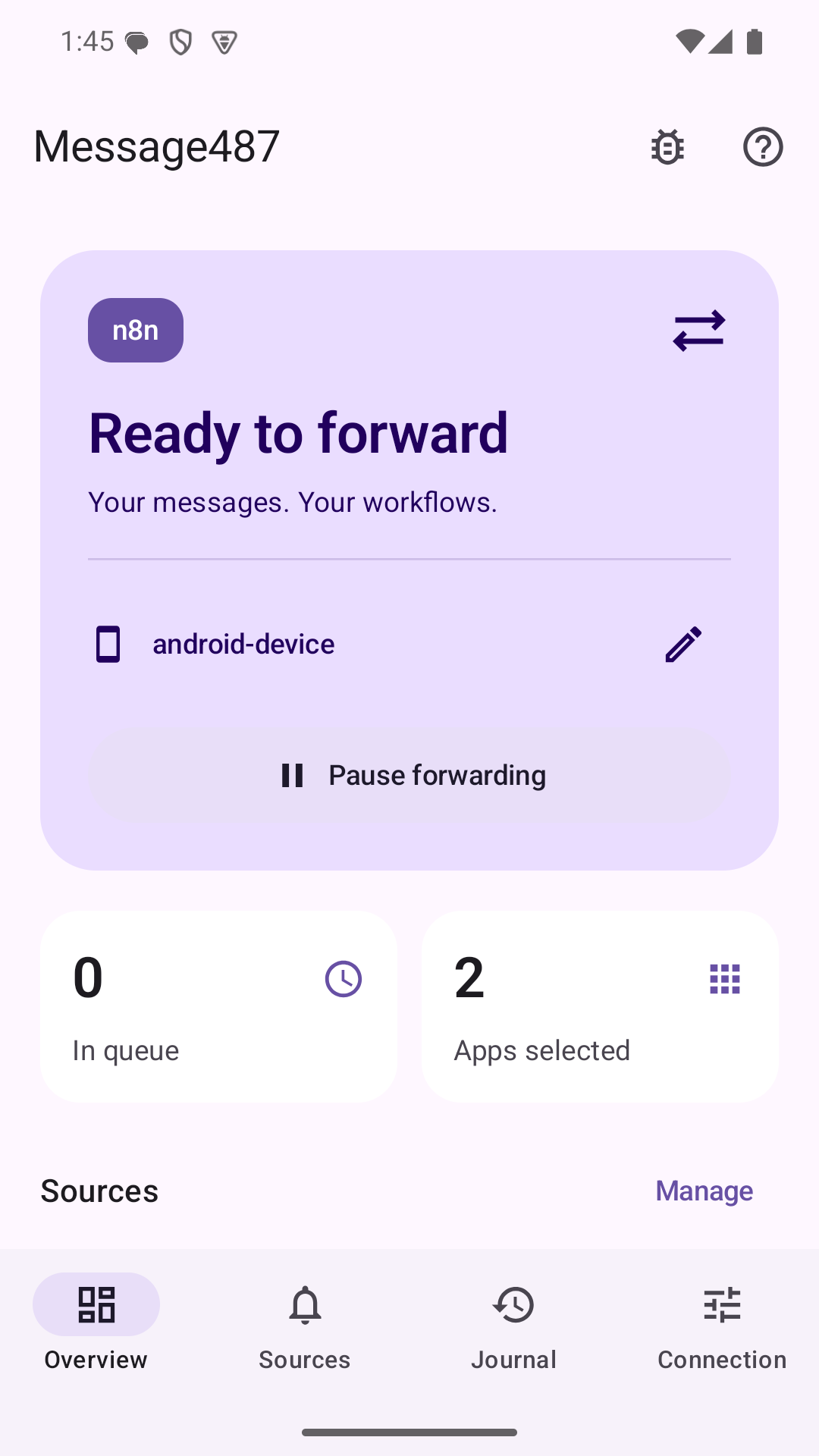 Screenshot of Message487