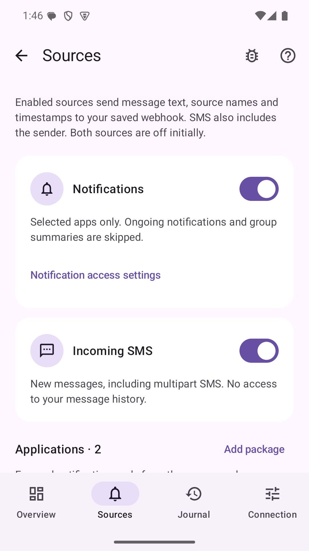 Screenshot of Message487