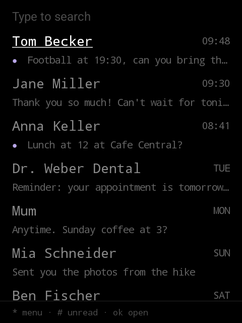 Screenshot of M9