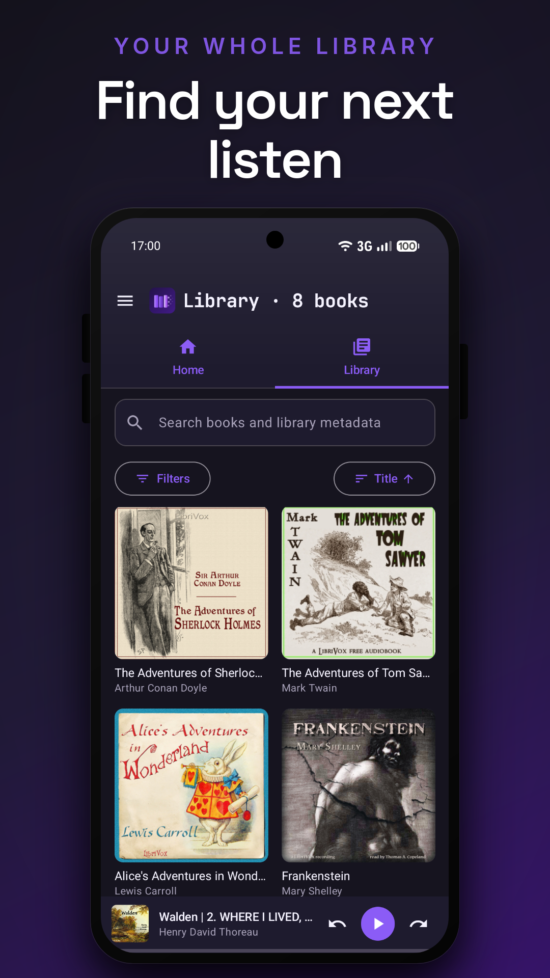 Screenshot of Pageless