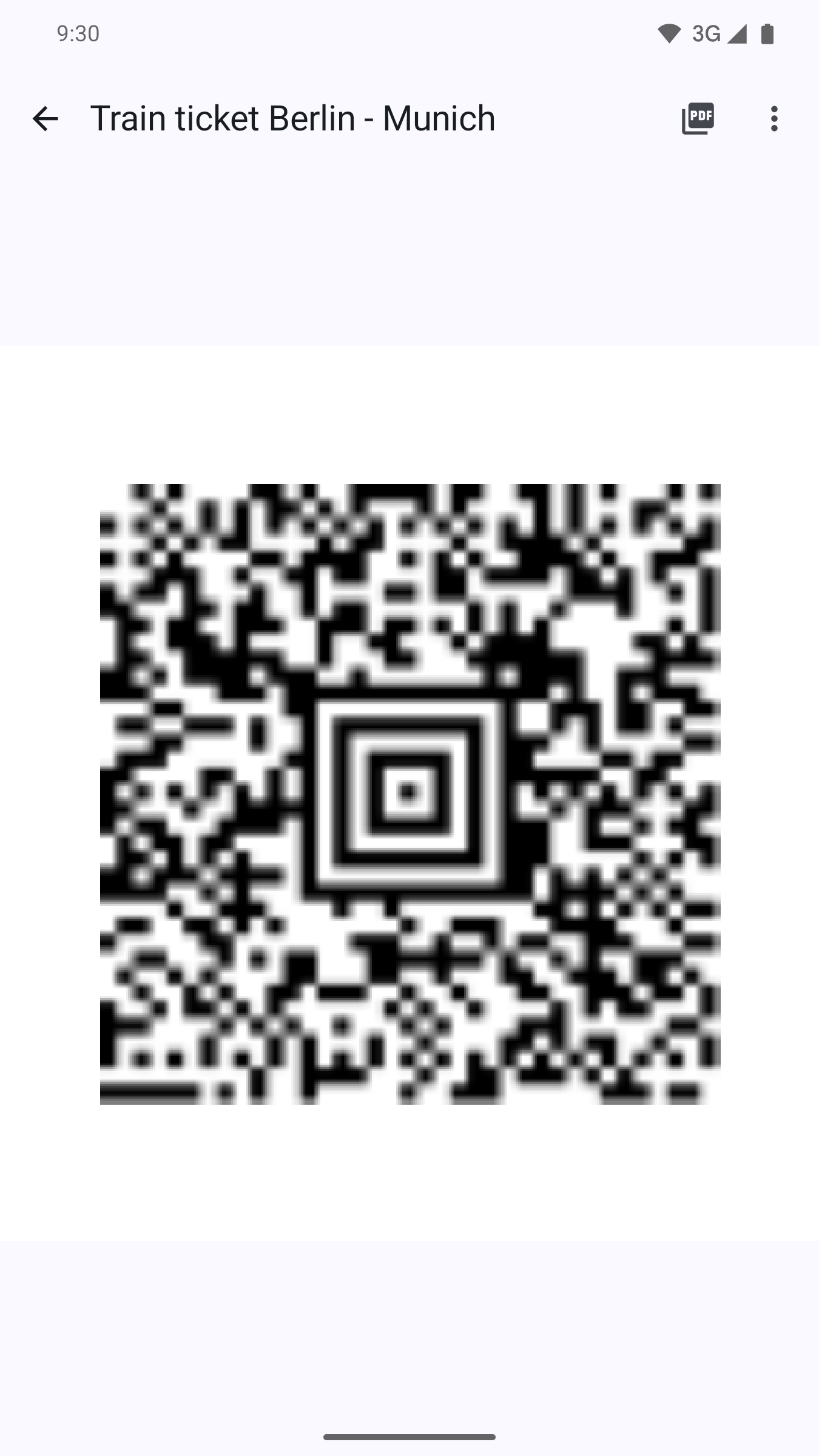 Screenshot of PDF Wallet Revived