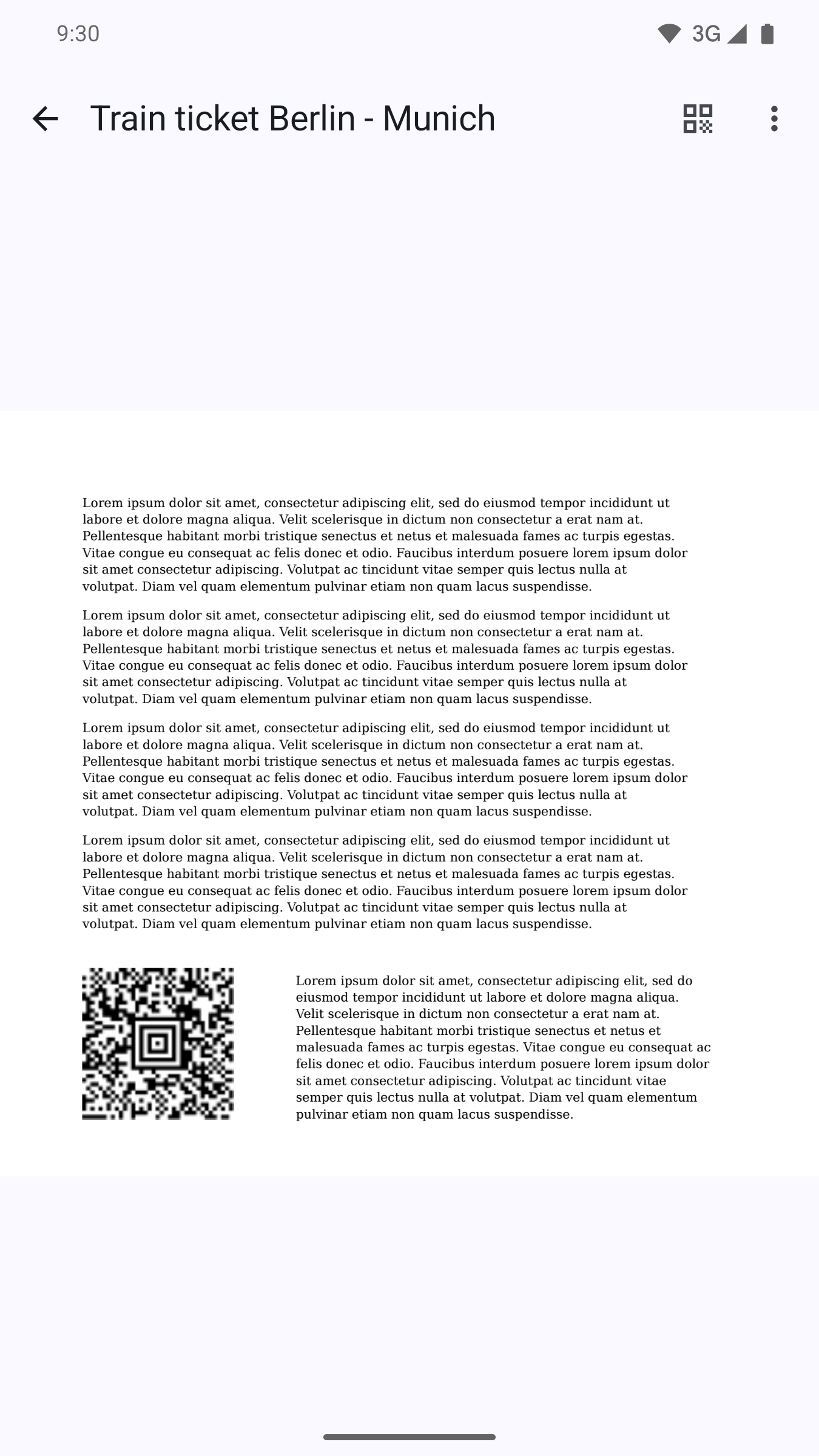 Screenshot of PDF Wallet Revived