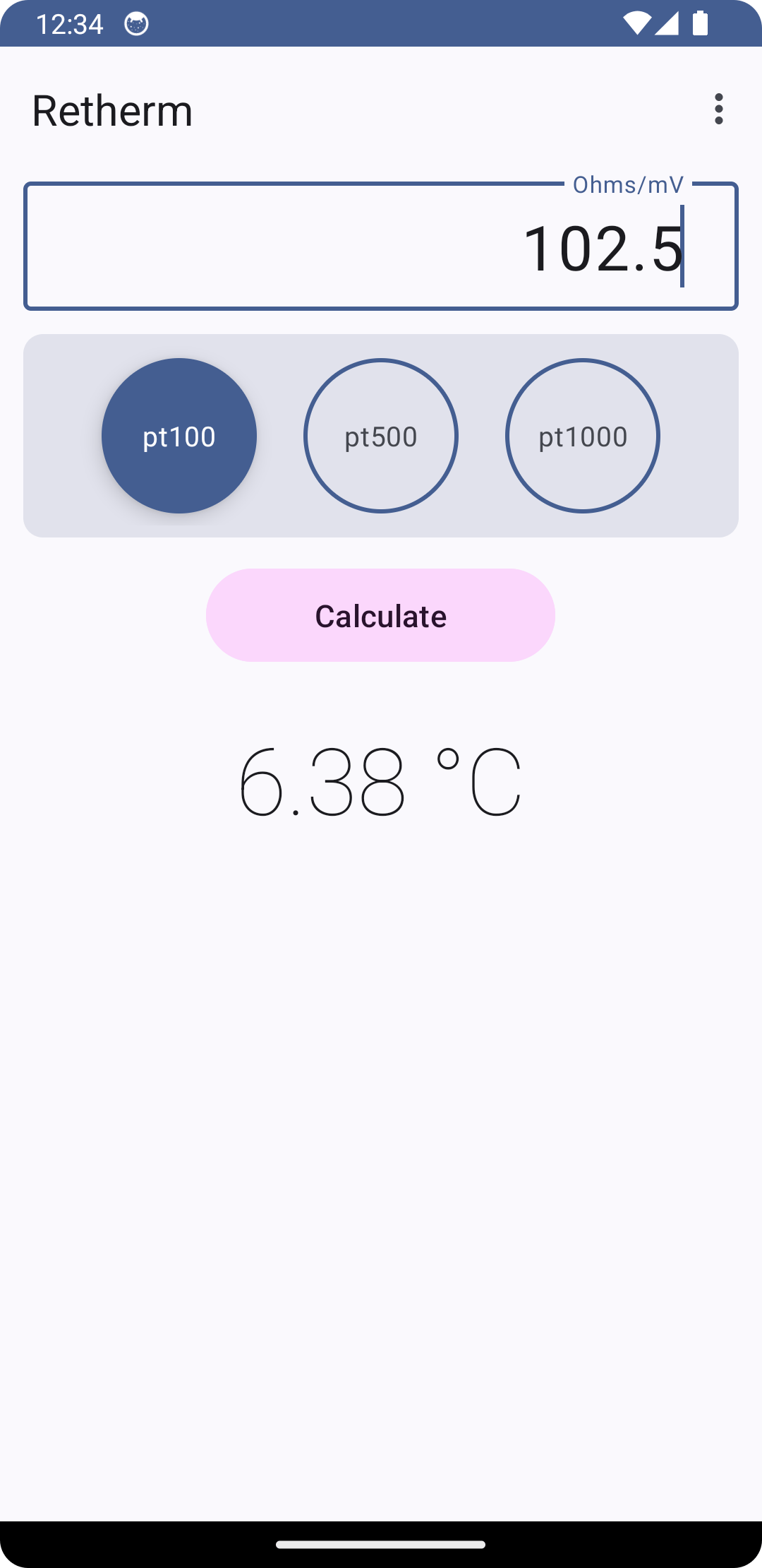 Screenshot of Retherm