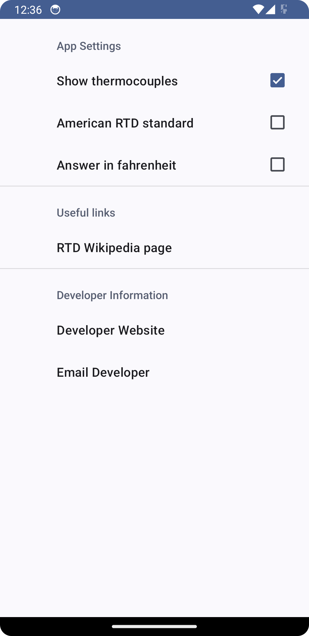 Screenshot of Retherm