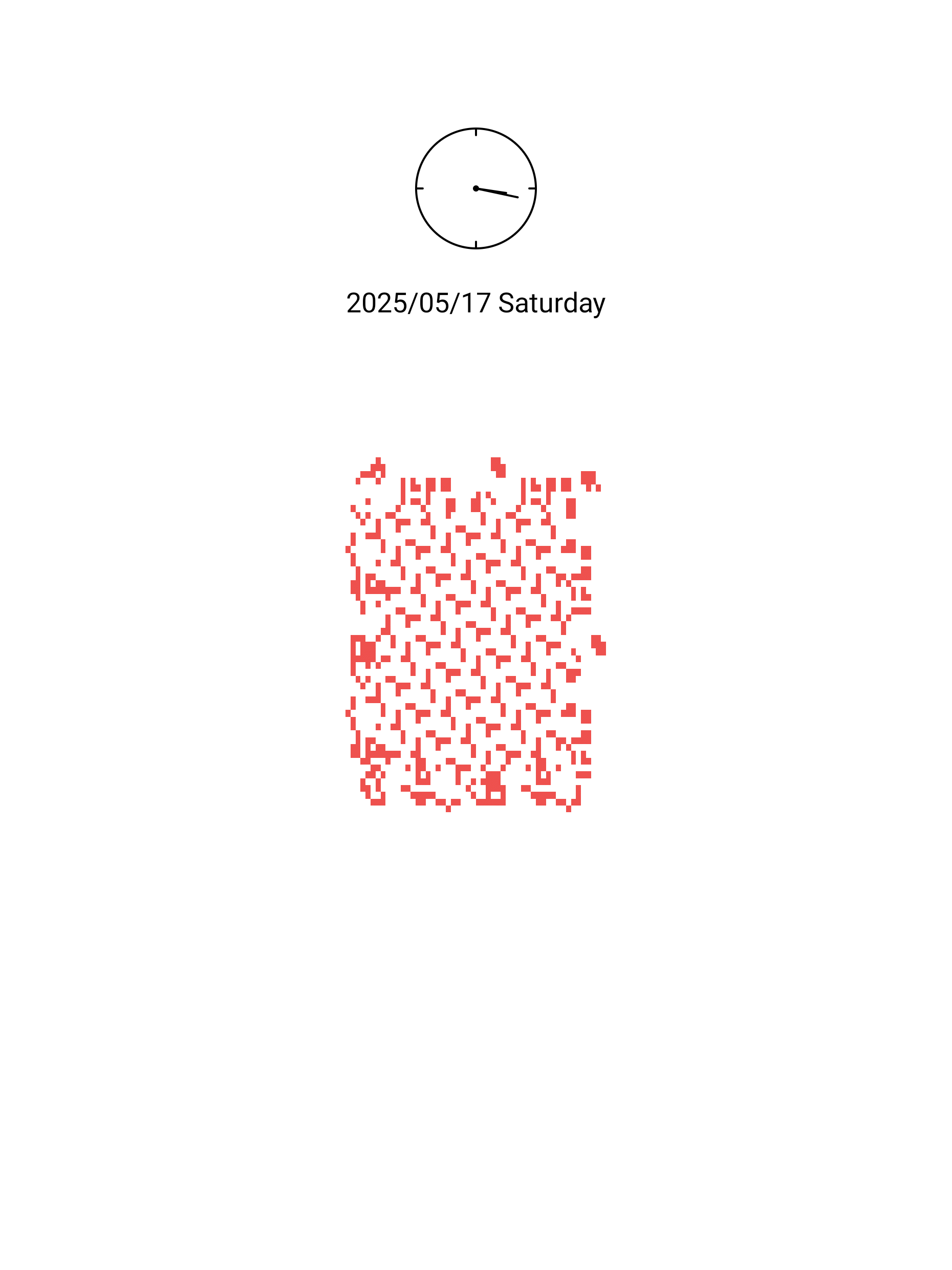 Screenshot of GoL Screensaver