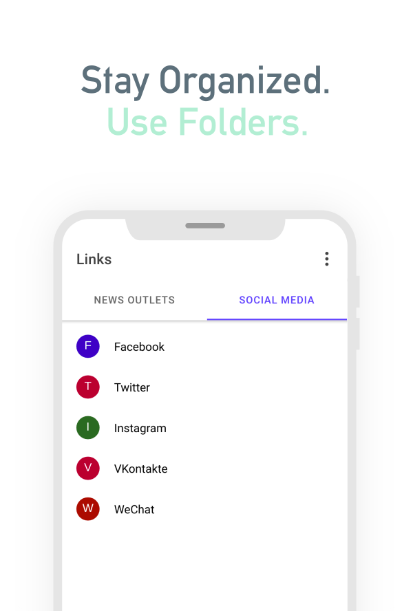 Screenshot of Linkbox