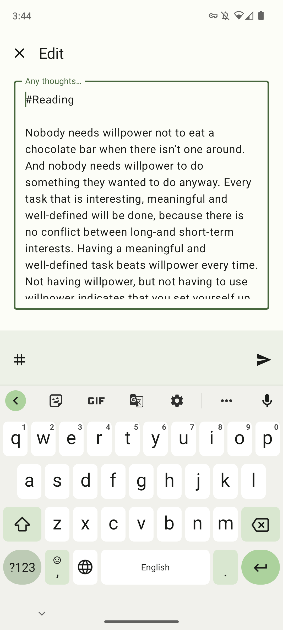 Screenshot of MoeMemos