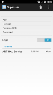 Screenshot of Superuser
