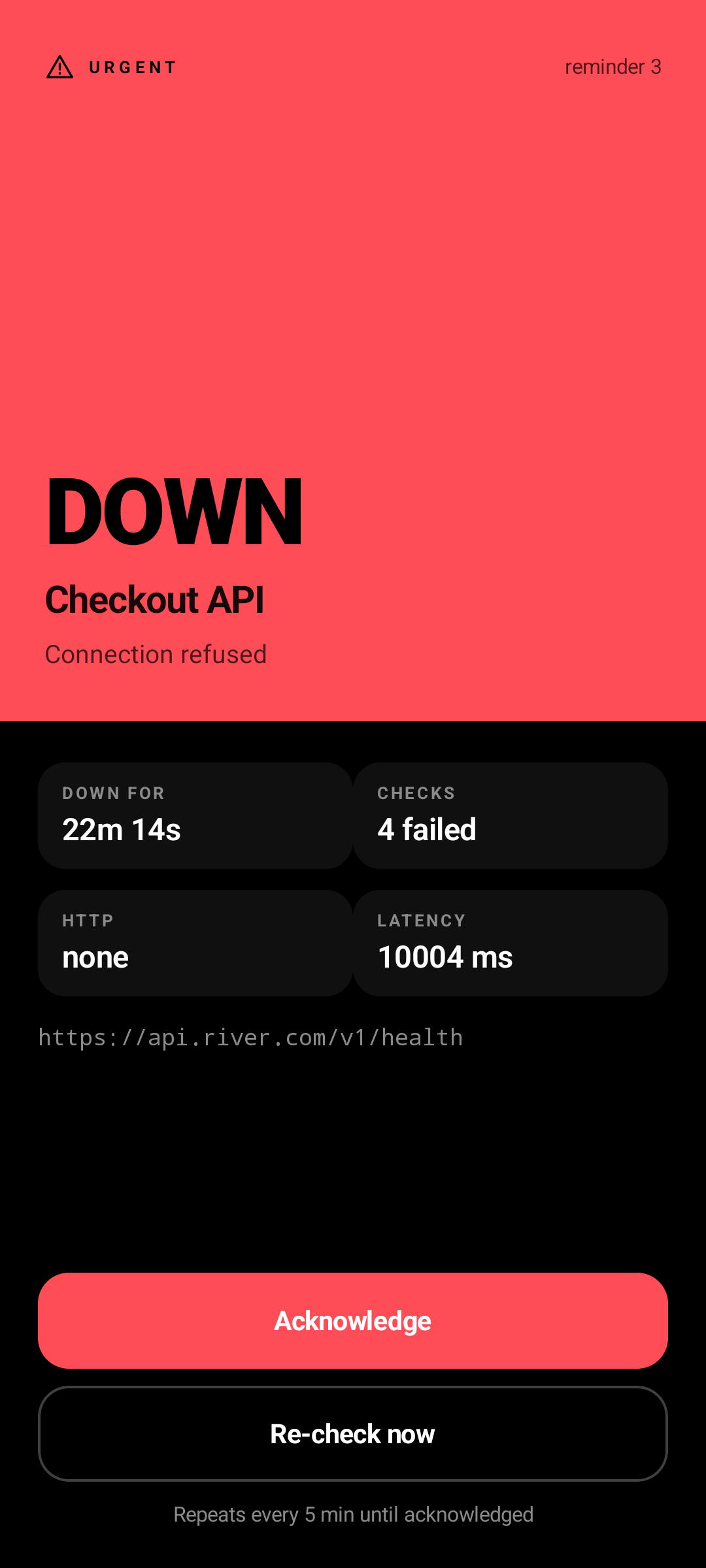 Screenshot of Nightbell