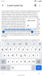 Screenshot of Select Text to Search