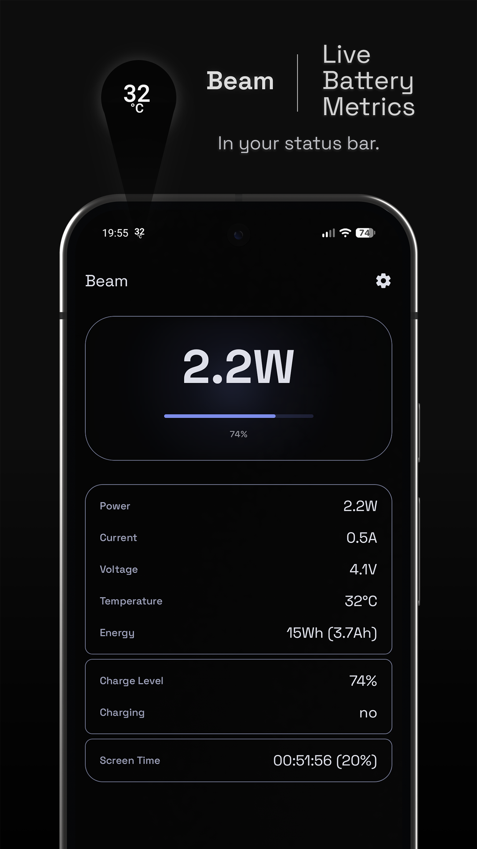 Screenshot of Beam