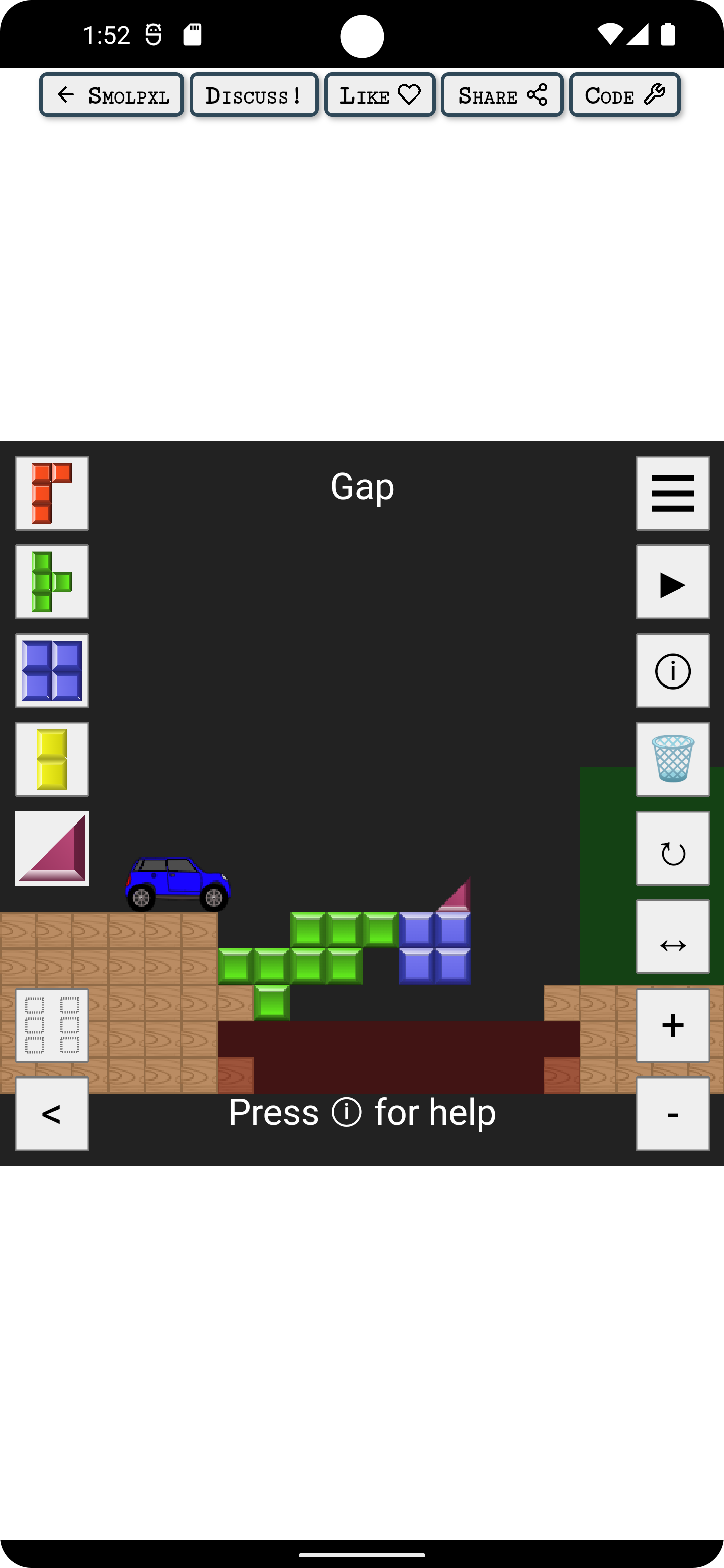 Screenshot of Box Stacker