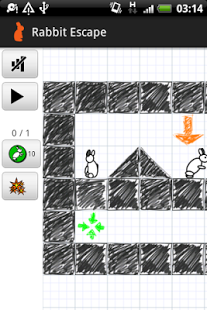 Screenshot of Rabbit Escape